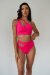 Pole Addict Shorts Mesmerised Neon Pink L